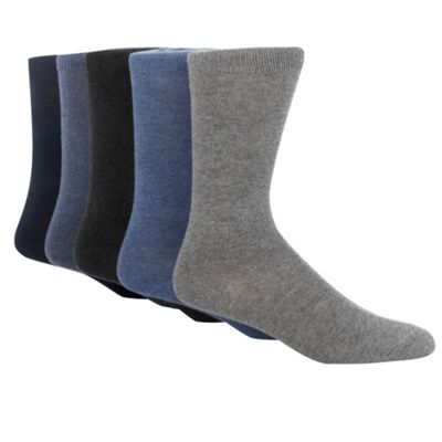 Freshen Up Your Feet Pack of five chunky knit socks